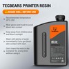 TECBEARS 2kg ABS-Like Resin for 3D Printer, 405nm UV-Curing Photopolymer