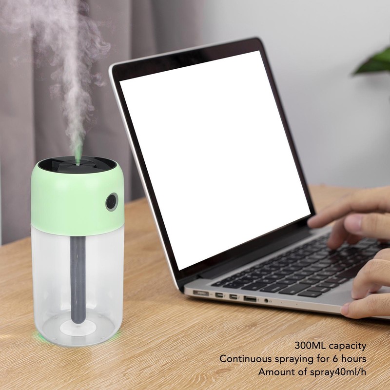 Colorful Cool Mini Humidifier Night Lights Personal Desktop Humidifier for