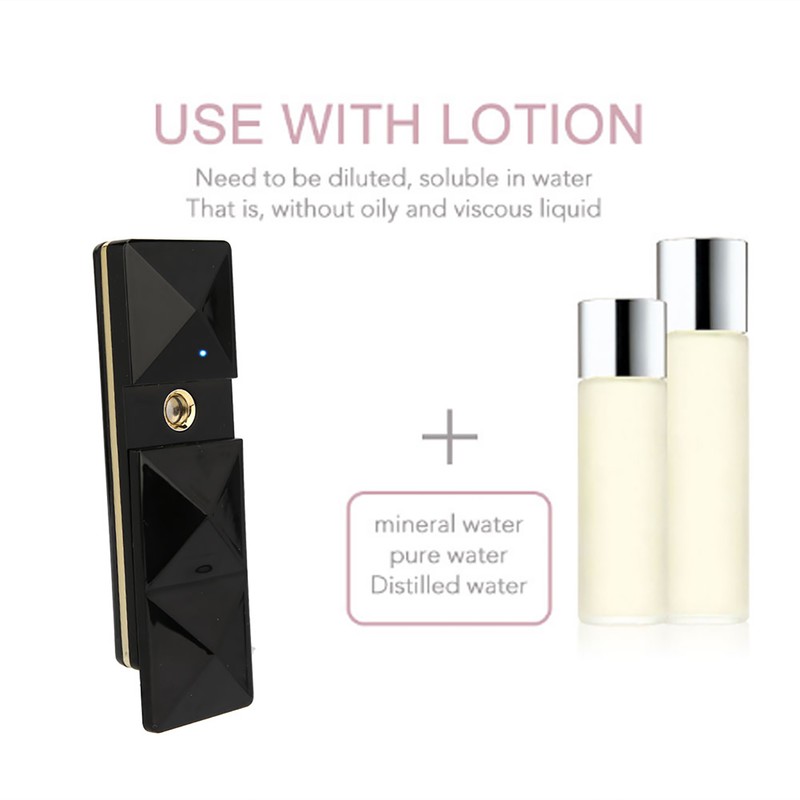 Protable USB Nano Handy Mist Spray Humidifier Face Hydration Atomization