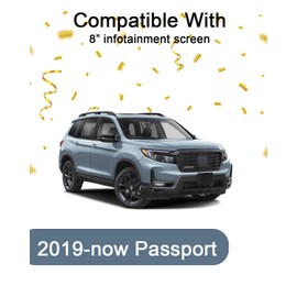 KOOGEN 8" Tempered Glass Screen Protector for Honda Passport 2019-2025,Infotainment GPS Navigation Screen Film Compatible With Passport 2025 2024 2023 Accessories
