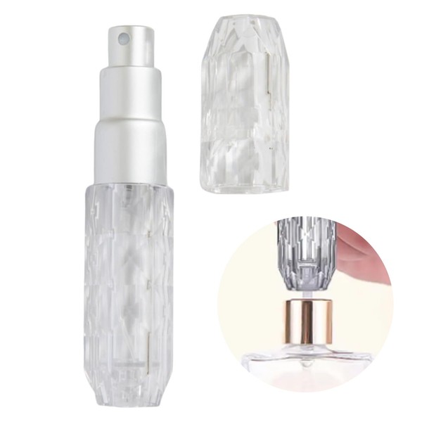 SIXDAWANJIA Refillable Travel Perfume Bottle, 5ML Portable Perfume Spray Dispenser