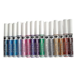 Delineadores De Colores Efecto Metálico Marca Natural Girl