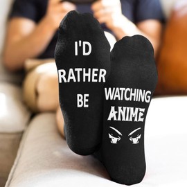 Anime Gifts – Cool Anime Socks for Boys and Teen Guys, Perfect Stocking Stuffers for Boys, Stylish Accessories, Unique Christmas Gifts for anime Enthusiasts