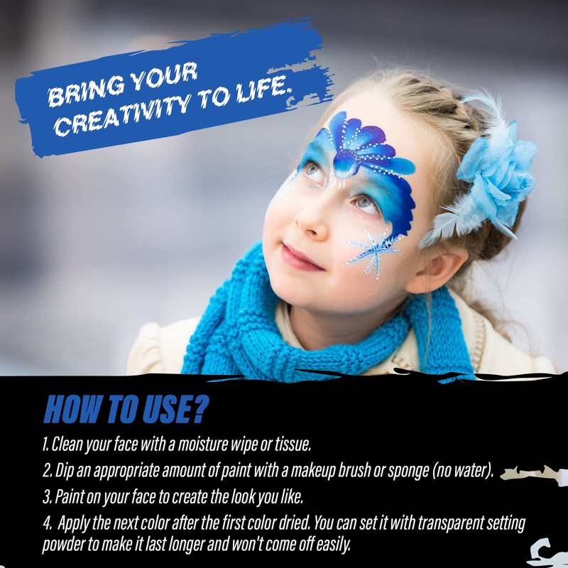 Manic Panic Blue Moon Face & Body Paint