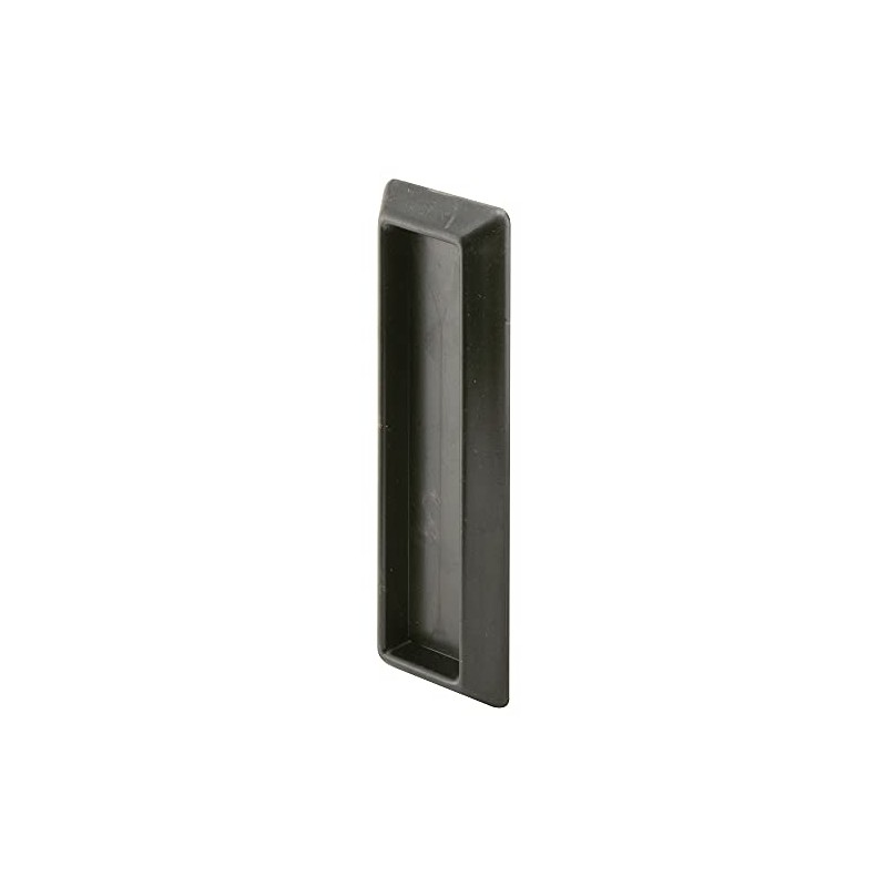 Prime-Line MP2550 Self-Adhesive Window Finger Pull, Black Plastic (4 Pack)