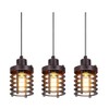 PIHAPPY Retro Vintage Barn Ceiling Hanging Lamp Pendant Light Rustic