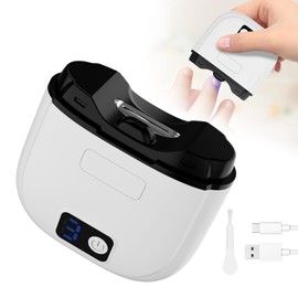 Electric Nail Clipper - 3 Speeds Fingernails & Toenails Trimmer with LED