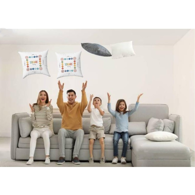 Counseling Office mental health decor feelings pillow covers 18x18, Calm