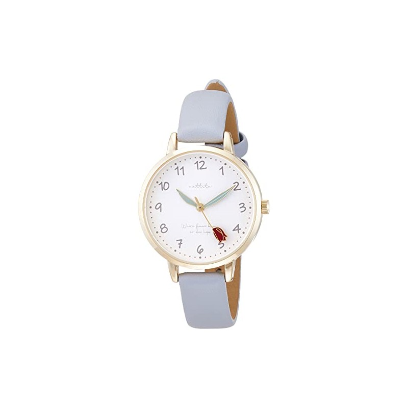 Fieldwork GY039-1 Women's Analog Wristwatch, Fleury, Flower Motif, Leather Strap,
