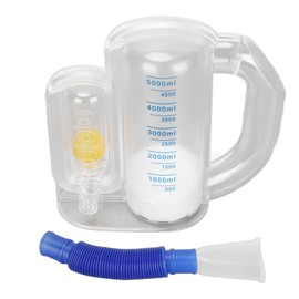 Breathing Exercise Device Deep Breathing Exerciser Lung Capacity Respiratory Therapy 5000ml