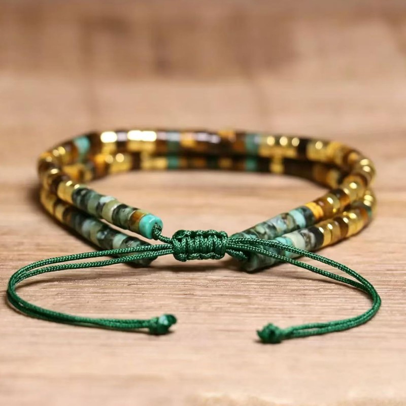 PENGION This Too Shall Pass Morse Code Bracelet for Women,