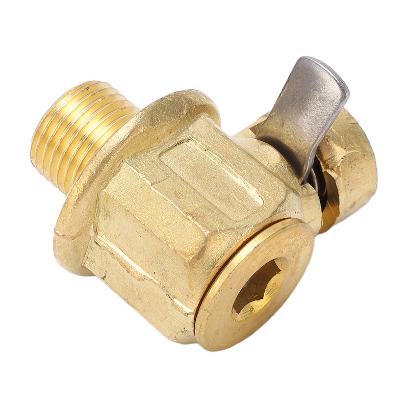 Quick Engine Oil Drain Valve M14‑1.25 Brass Stainless Steel with