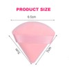 6Pcs Triangle powder puffs with 1Pc Storage Box Kit, Pink