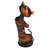 Cat Shaped Wine Rack Metal Sculpture Shelf Practical Sculpture Home
