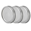 Stainless Steel SplitType Mini Glass Jar Lids Container Sealing Cover