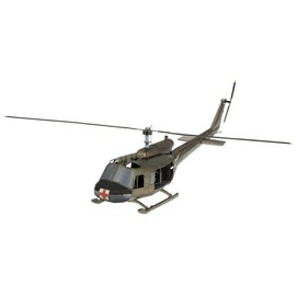 Fascinations ME1003 Metal Earth Metal Construction Kits - Helicopter Helicopter Huey UH-1, Laser Cut 3D Construction Kit, 3D Metal Puzzle, DIY Model Kit with 2.25 Metal Board, from 14 Years