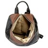 Cluty 020457 Women's Genuine Leather Backpack, Daypack, City Bag with