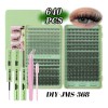 Kit Cmayome, 640 Unidades, 10d-50d, De Aspecto Natural Y Lig