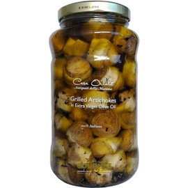 Grilled Artichokes in Extra Virgin Olive Oil, Puglia, Italy - 3kg (6.6 lb)