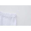 VilyR Girls Solid Cotton Ruffles Shorts (White,7-8Y)