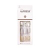 KISS imPRESS Press-On Manicure, Nail Kit, PureFit Technology, Short Press-On