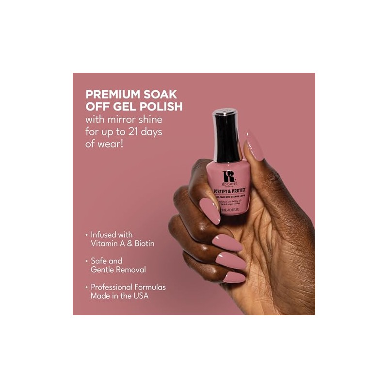 RC Red Carpet Manicure Esmalte de Uñas LED GEL Suave