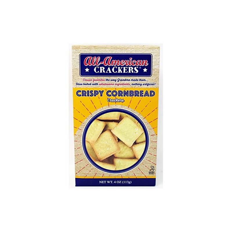 Partners, Partners All Amer Crackers Cornbread, 4 Ounce