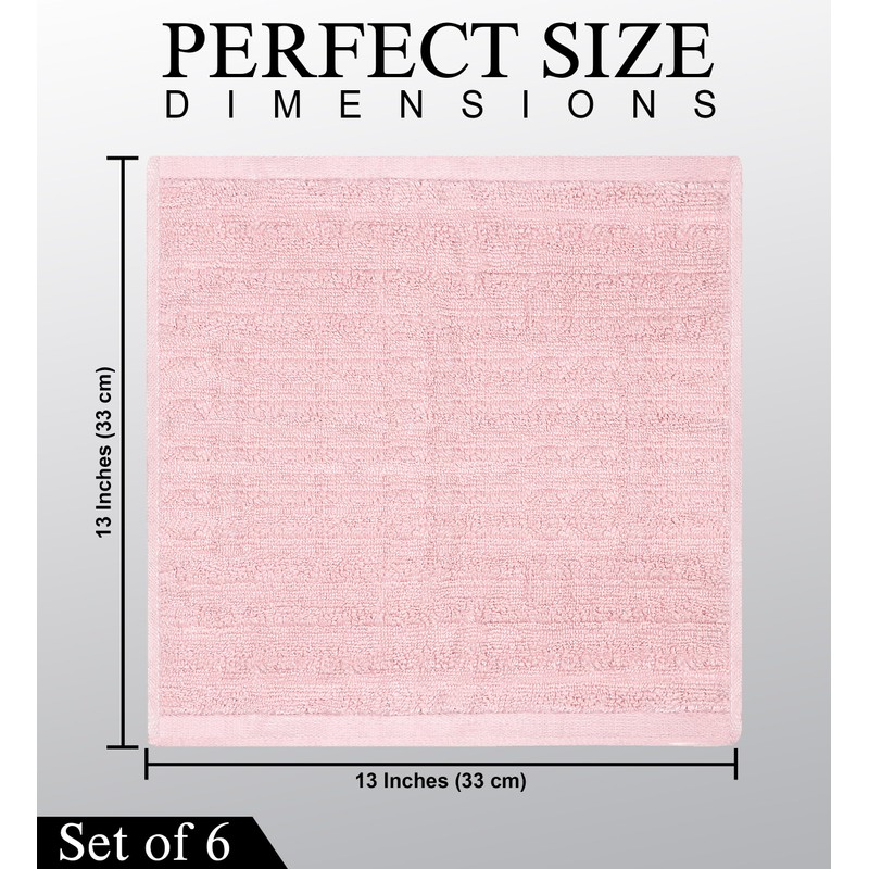 QCS Towels - Face Cloths - 33 x 33 cm
