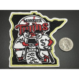 Minnesota Twins Baseball Iron On Patch
