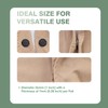 6 Pairs (3 Black + 3 White) Magnetic Snaps for