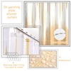 WSBArt 32PCS Bathroom Sets with Shower Curtain and Rugs-Beige Bathroom