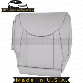 DIY Auto Upholstery 2004 to 2006 Fits Lexus LS430 Passenger Bottom Leather Perforated Cover Gray