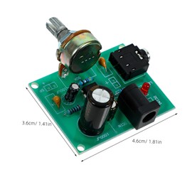 LABRIMP 2 Sets Miniature Power Amplifier Board DIY Audio Amp Module Kit Compact Design for Easy Installation Low Power Consumption for Electronics Projects