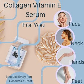 KIOCARE-Vitamin E Oil for Face-Skin Care,Vitamin E Oil-Vitamin E Capsules-Facial Skin Care Products-Face Serum-Face Care-Vitamina E para la Cara-Anti Aging-Aloe Vera-Face Oil and Serum for Women