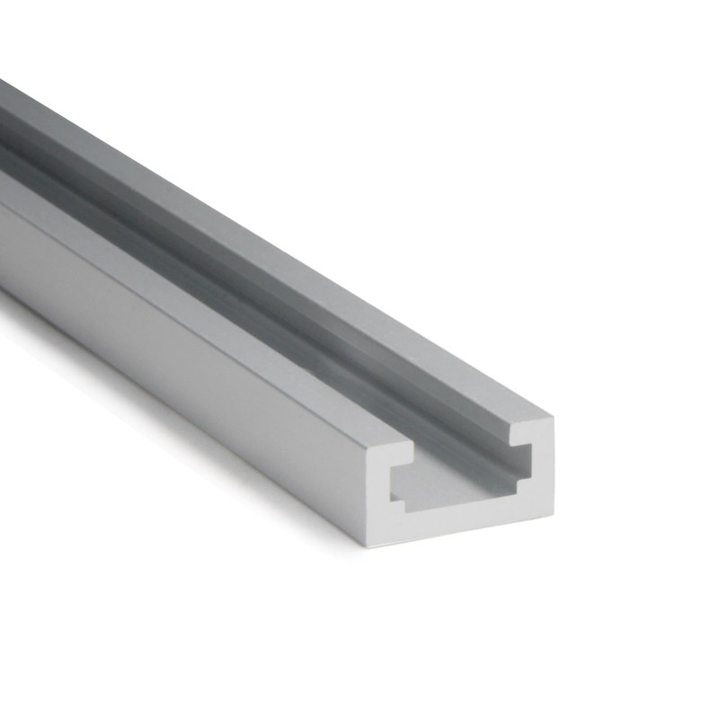 Zeberoxyz 4pcs 300mm/12" Aluminum T-Track Slider with Screws Double Cut