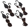 Acronde 4PCS 1/8" 6Ft Adjustable Heavy Duty Rope Hanger Ratchet