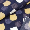 HAMAMONYO Tenugui 'Japanese Traditional Patterns -Cat'