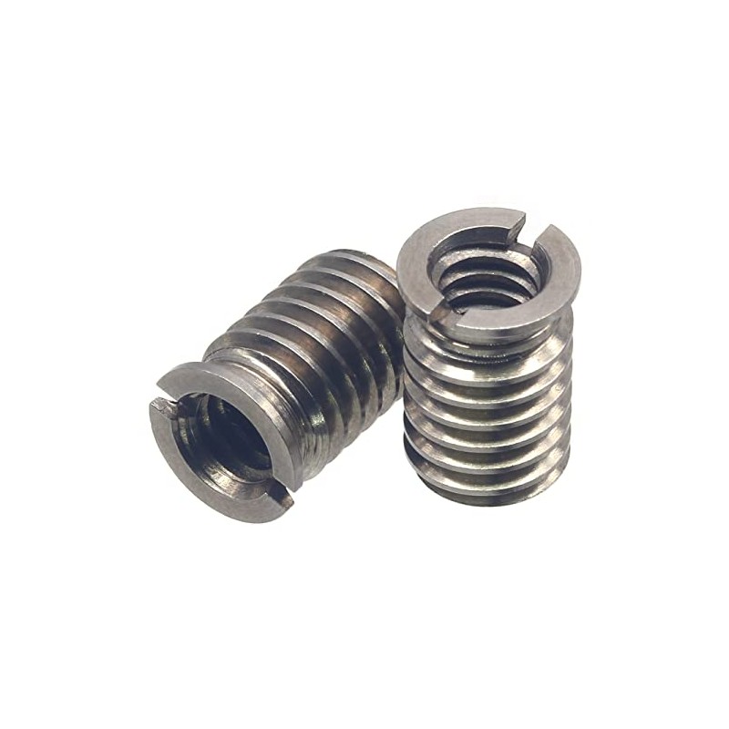 HITHUT Stainless Steel 1/4"-20 Female to 3/8"-16 Male Convert Screw