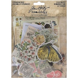 Tim Holtz - Advantus Ephemera Pack IDEA-O FIELDNOTES, Field Notes, One Size