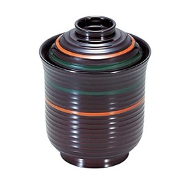 J-kitchens Komamushi Chopsticks Washing Bowl, Sumusu Green Line Retaining Pine Needles, Dishwasher Safe, Bowl, Heat Resistant ABS Resin, 3.0 x 3.9 inches (7.6 x 10 cm), 6.4 fl oz (190 cc)