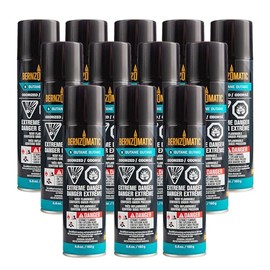 BernzOmatic Disposable Butane Cylinder Refills, 5.6 oz. (Pack of 12)
