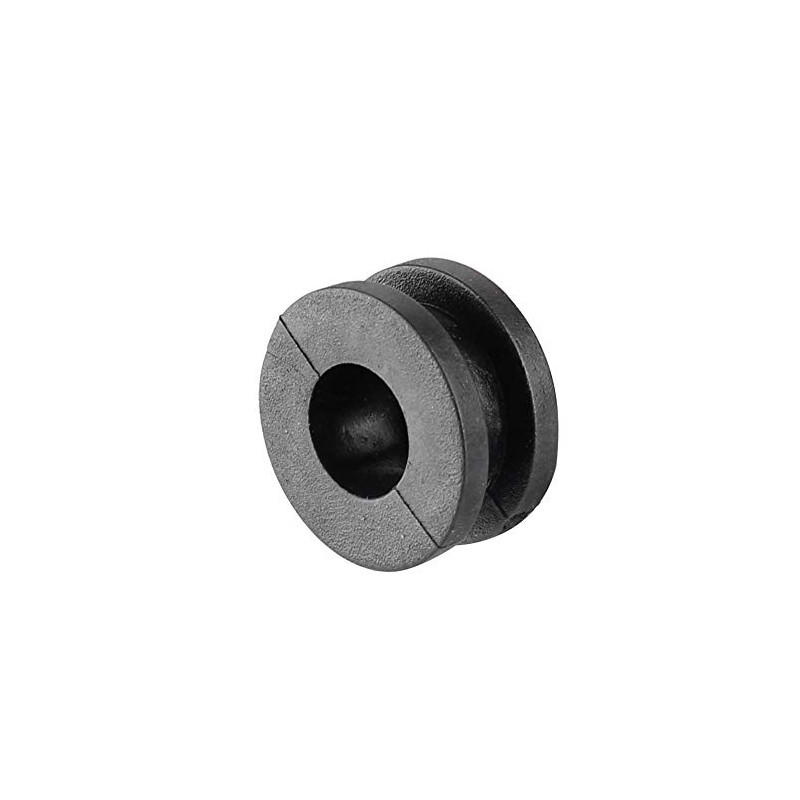 Suuonee Motorcycle Fairing Discs 10 Pieces ABS Black Motorcycle Rubber