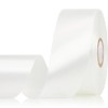 Sagaat White Ribbon 1-1/2 Inch 30 Yards Single Face White