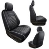 Huidasource Tacoma Front Car Seat Covers, Leather Seat Cushion Cover