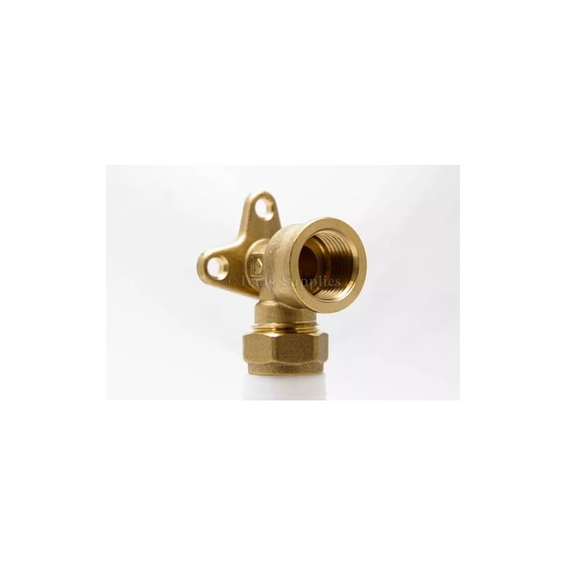 TC Garden Hose Union BIB TAP 1/2" Brass with Wall