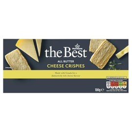 Morrisons The Best Cheese Crispies, 100g