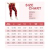 RITERA Plus Size Leggings for Women 5X Red Plaid High