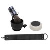 Beard Trimming Set Foaming Bowl Brush Stand Soap Sharpening Cloth