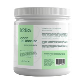 Coco Glucósido 1 kg | Limpieza Suave Piel Sensible Sin Irritación | Espuma Cremosa Sin Sulfatos | Anti Frizz Cuero Cabelludo | Biodegradable