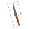 Lion Tools Cuchillo Puntal Hoja Acero Inox 8 Pulgadas Mango